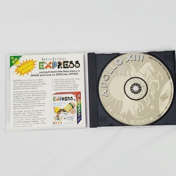 Apollo 13 - A Race against time multimedia encyclopedia [2 Disc, CD-ROM] - Picture 2 of 4